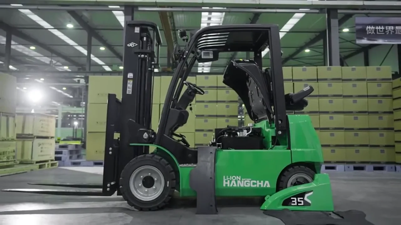 Электрический Hangcha XC в помещении